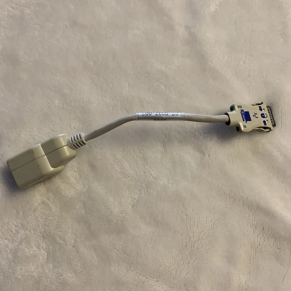 3Com PCMCIA‎ Ethernet Dongle Cable Adapter 07-0337-002